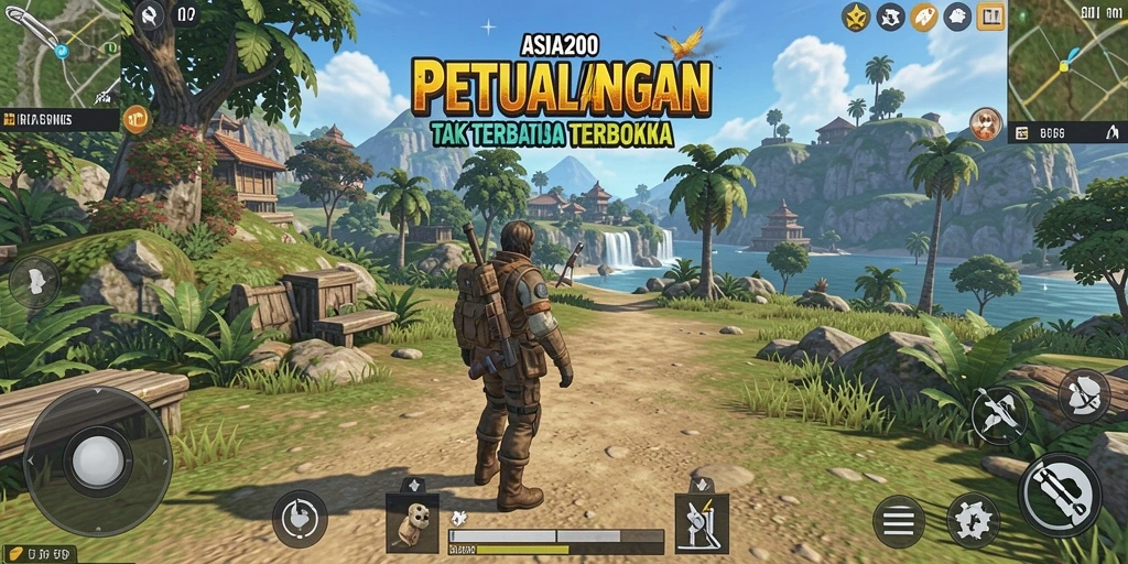 Gameplay Open World yang memukau dan mendebarkan di ASIA200.