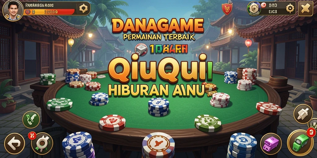 Tampilan gameplay QiuQiu yang seru dan menarik.