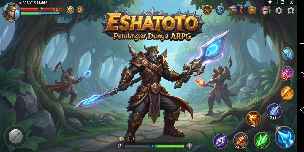 Duel epik antara pemain dengan musuh dalam ESHATOTO.