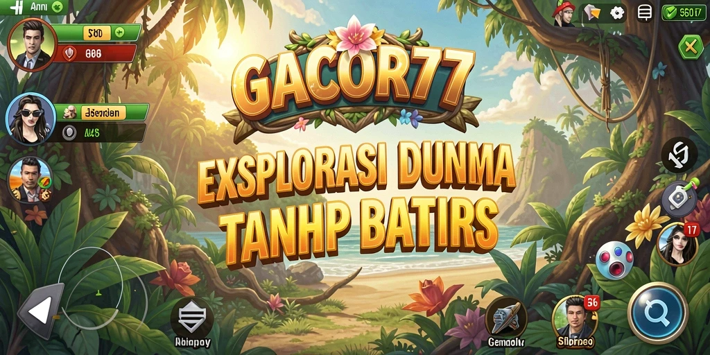 Tampilan gameplay GACOR77 yang menakjubkan dalam dunia Open World.