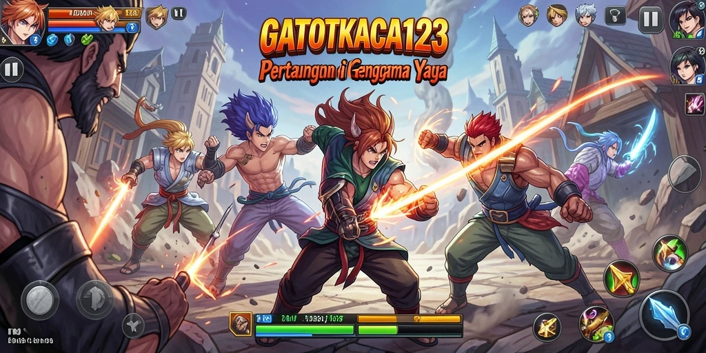 Tampilan menarik dari GATOTKACA123 dengan keseruan gameplay.