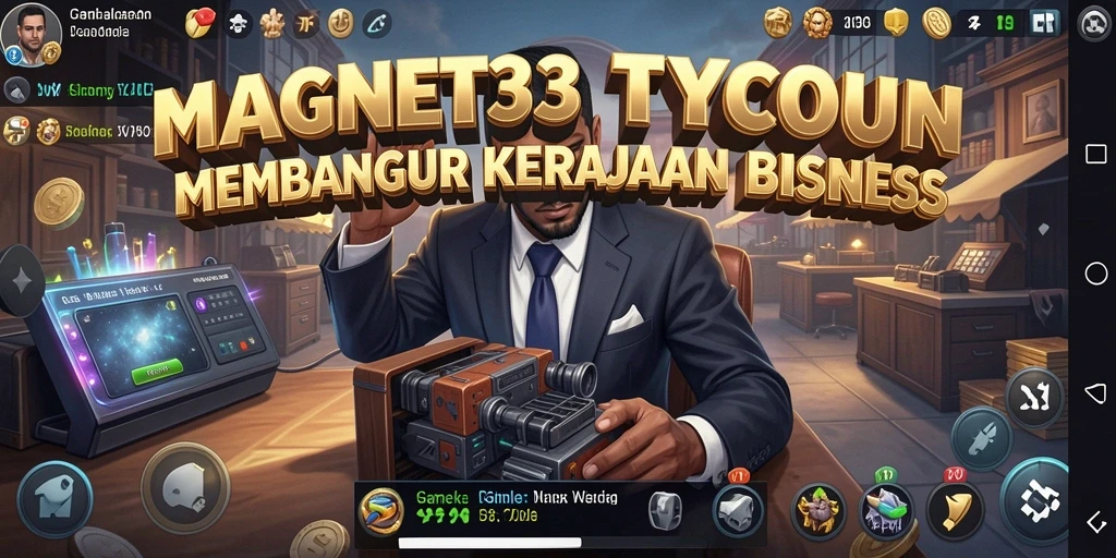 Tampilan gameplay <strong>MAGNET33</strong> yang menarik dengan berbagai pilihan usaha.