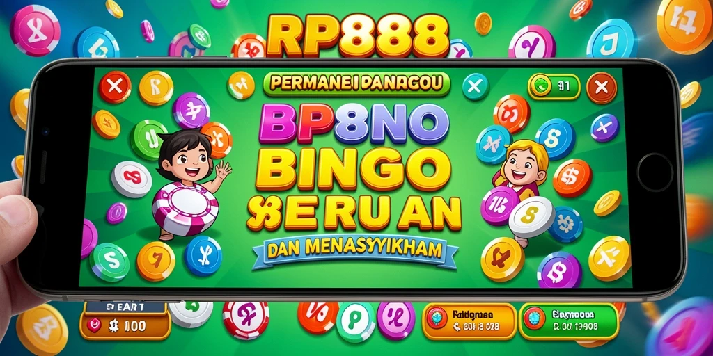 Tampilan gameplay Bingo yang seru dan interaktif di RP888.