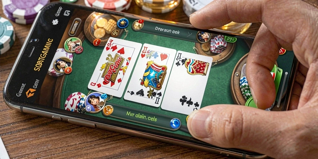 Screenshot gameplay QiuQiu yang menegangkan di SOBATGAMING.