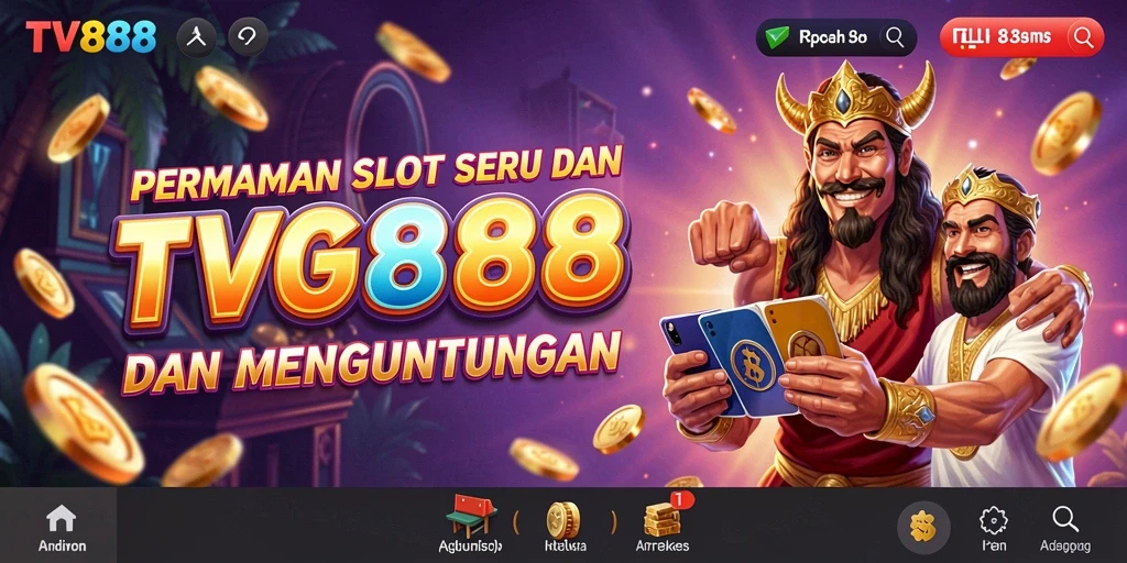 Gambaran gameplay seru di TV888 dengan berbagai slot menarik.