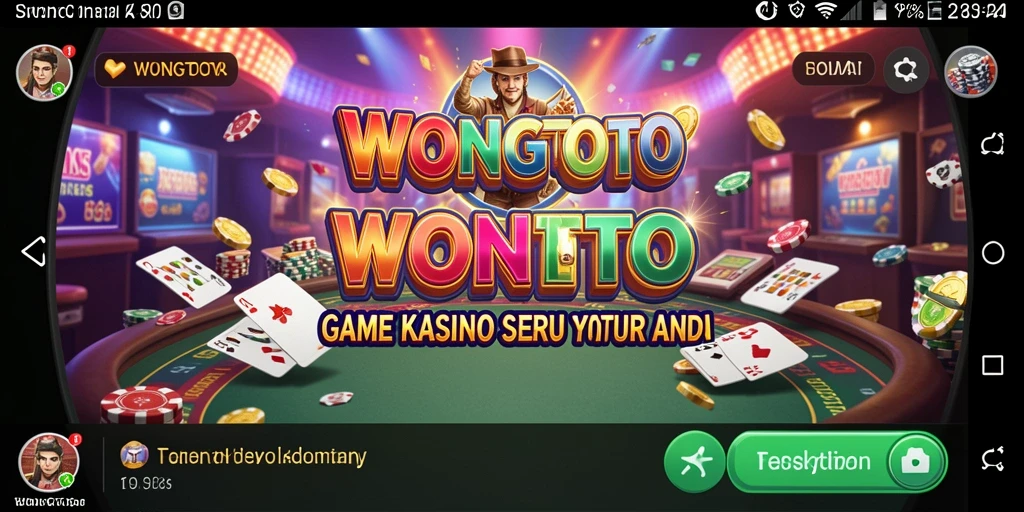 Tampilan gameplay WONGTOTO yang menarik dan interaktif di Kasino.
